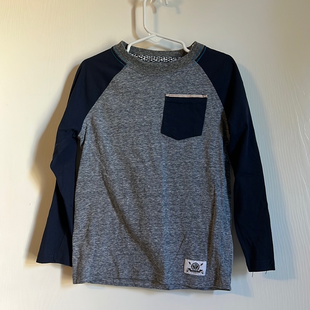 3 for $15: Long Sleeve Two Tone Shirt